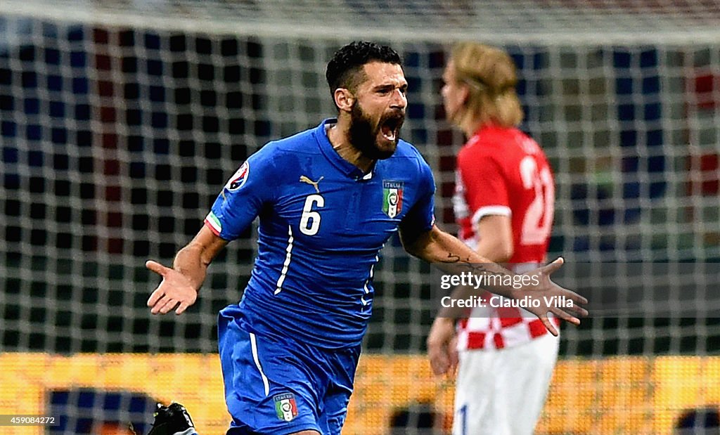 Italy v Croatia - EURO 2016 Qualifier