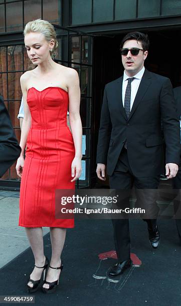 Carey Mulligan and Marcus Mumford are seen on May 01, 2013 in Los Angeles, California.