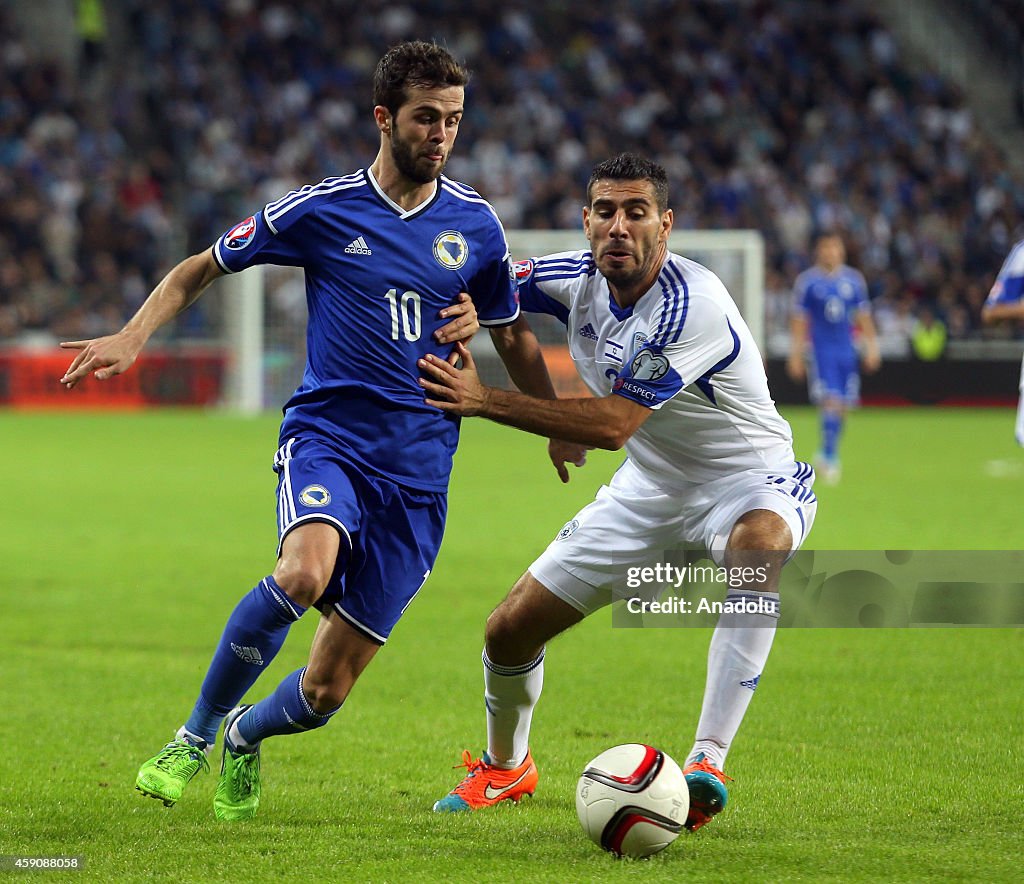 Euro 2016 Qualifying Match - Israel vs Bosnia and Herzegovina