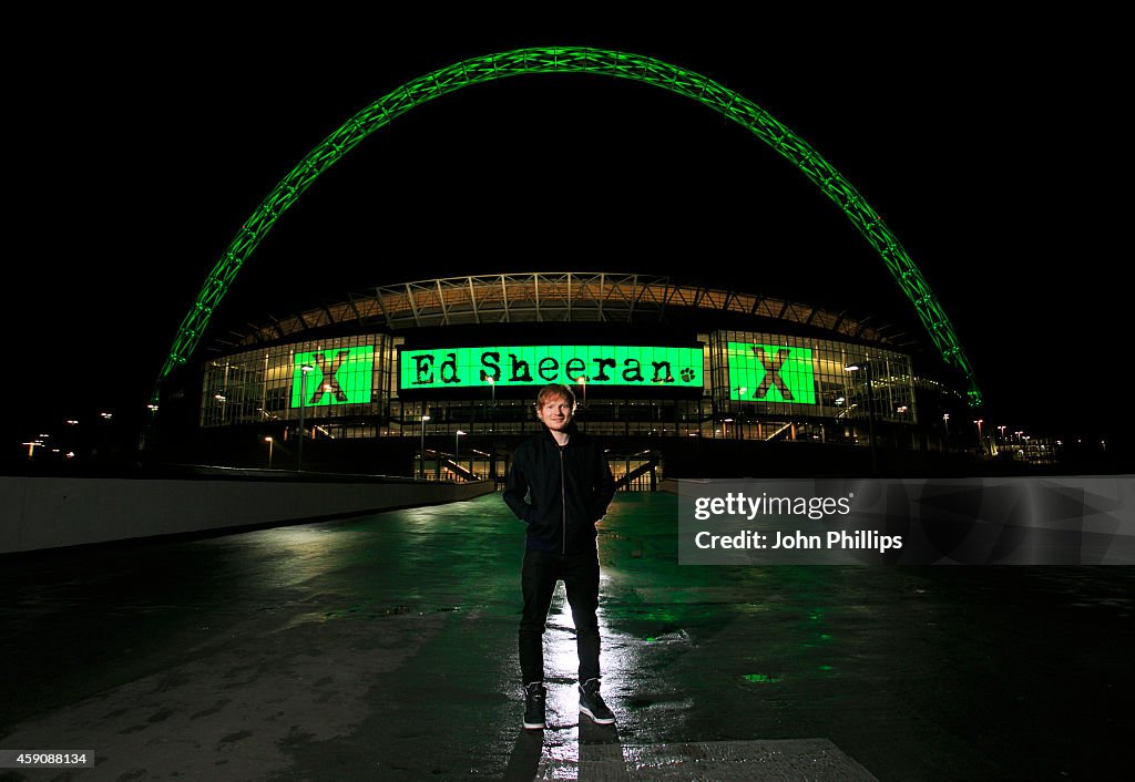 Ed Sheeran Announces Huge Headlining Show At Wembley Stadium Friday 10 July 2015 As Part Of His 'X' World Tour