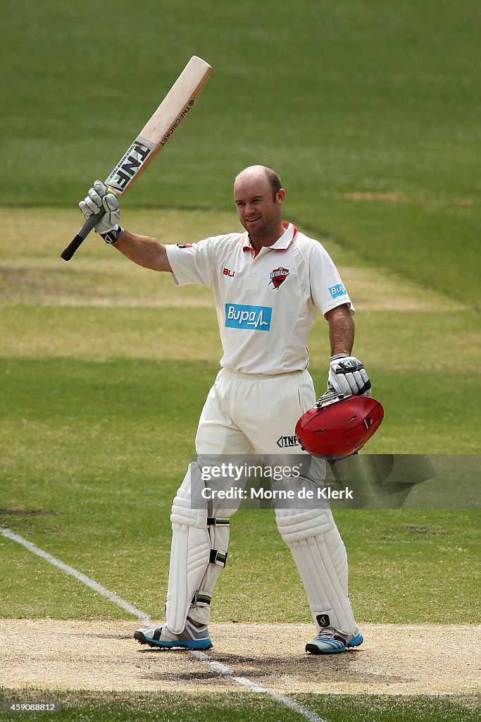 SA v VIC - Sheffield Shield - Day 2