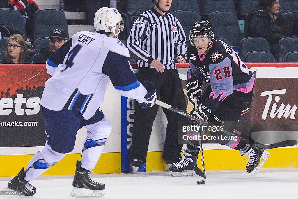 Saskatoon Blades v Calgary Hitmen
