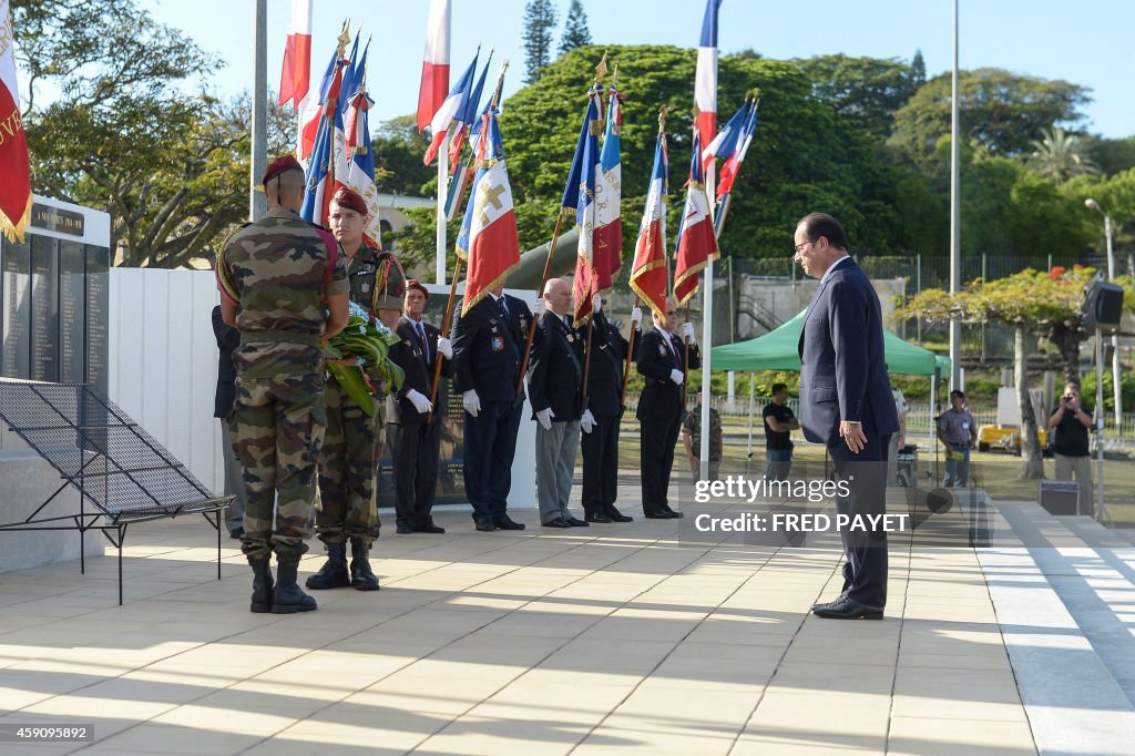 FRANCE-OVERSEAS-NCALEDONIA-POLITICS-HOLLANDE