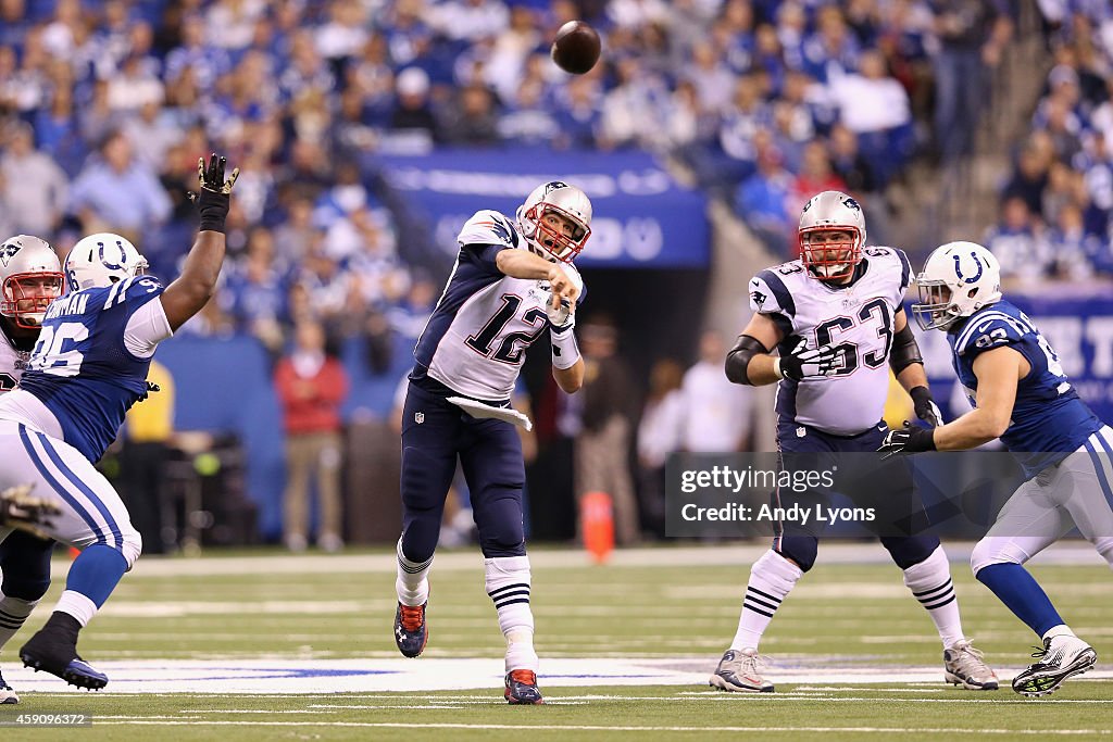 New England Patriots v Indianapolis Colts