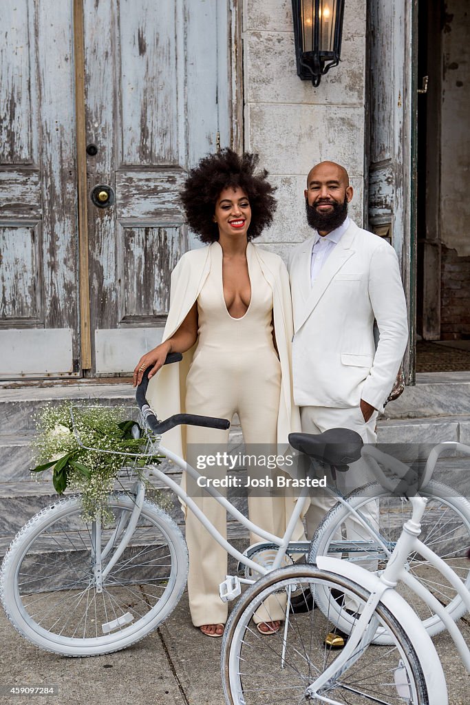 Solange Knowles Marries Alan Ferguson - Wedding Day