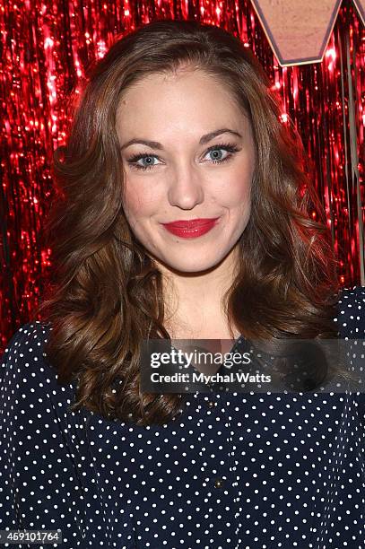 Actress Laure Osnes attends the "The Band Wagon" Closing Night Party at New York City Center on November 16, 2014 in New York City.
