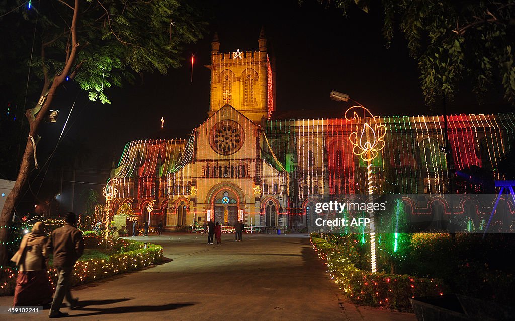 INDIA-RELIGION-CHRISTMAS