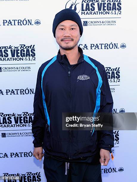 Tony Hsieh rocked the #StripatNight in the Rock 'n' Roll Las Vegas Half Marathon in Las Vegas on Sunday, November 16th benefitting the Crohn's &...