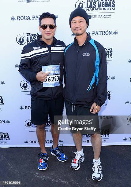 Mario Lopez and Tony Hsieh rocked the #StripatNight in the Rock 'n' Roll Las Vegas Half Marathon in Las Vegas on Sunday, November 16th benefitting...
