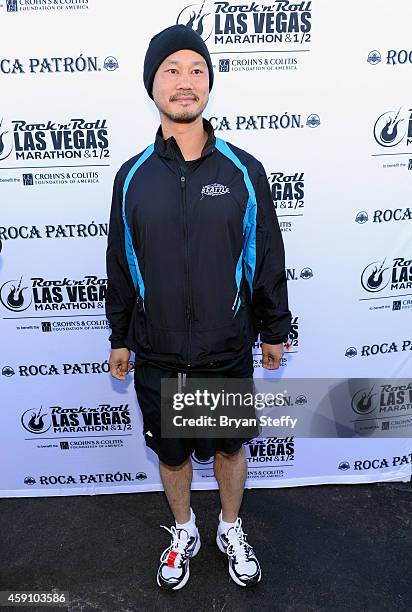 Tony Hsieh rocked the #StripatNight in the Rock 'n' Roll Las Vegas Half Marathon in Las Vegas on Sunday, November 16th benefitting the Crohn's &...