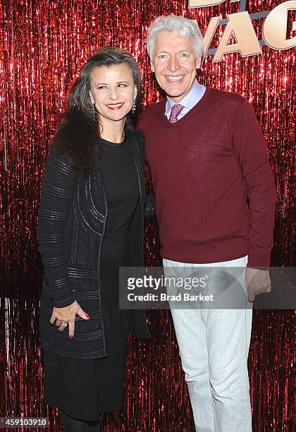 Tracey Ullman and Tony Sheldon attend "The Band Wagon" Closing Night Party at New York City Center on November 16, 2014 in New York City.