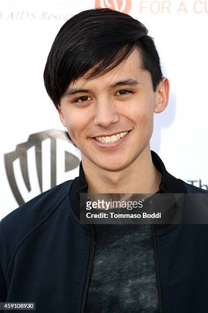 Producer Cole Plante attends the T.J. Martell Foundation Family Day held at CBS Studios - Radford on November 16, 2014 in Studio City, California.