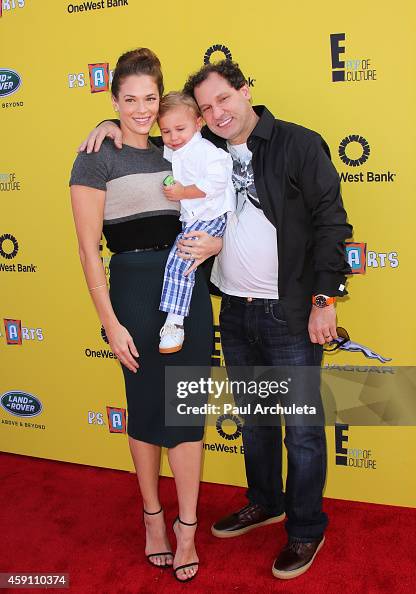 Actress Amanda Righetti, her son Knox Addison Alan and her Husband ...