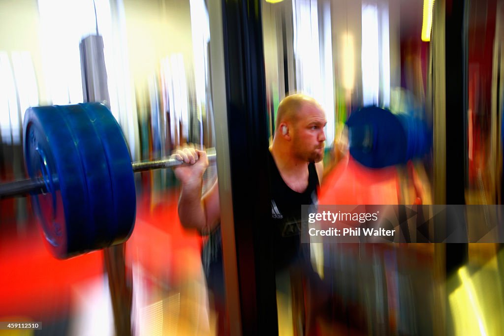 New Zealand All Blacks Gym Session