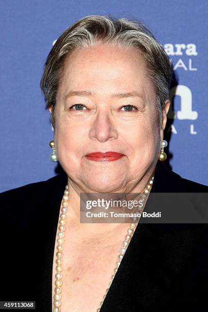 Actress Kathy Bates attends the Santa Barbara International Film Festival's 9th annual Kirk Douglas Award for excellence in film honoring Jessica...