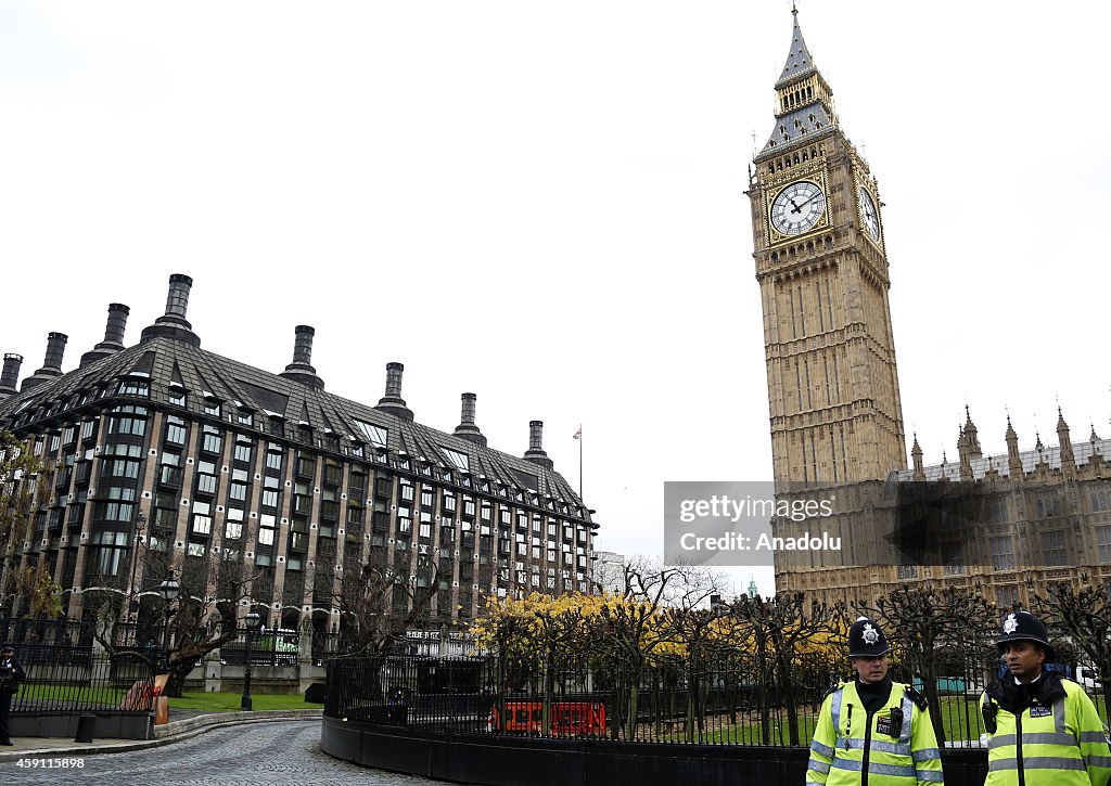 Portcullis House is evacuated after 'suspicious package' discovered...