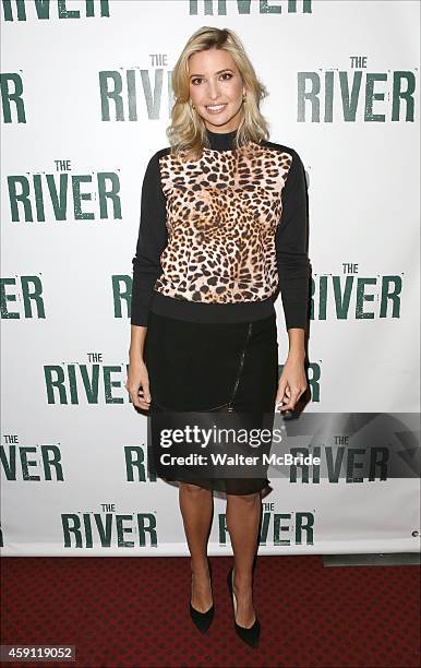 Ivanka Trump attends the Broadway Opening Performance of 'The River' at Circle in the Square Theatre on November 16, 2014 in New York City.