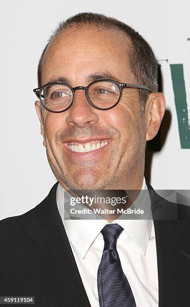 Jerry Seinfeld attends the Broadway Opening Performance of 'The River' at Circle in the Square Theatre on November 16, 2014 in New York City.