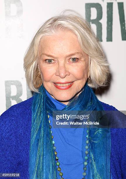 Ellen Burstyn attends the Broadway Opening Performance of 'The River' at Circle in the Square Theatre on November 16, 2014 in New York City.