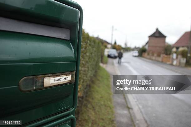 The mailbox of the family home of alleged Islamic Jihadist, named by the French Interior Minister Bernard Cazeneuve as French national Maxime...
