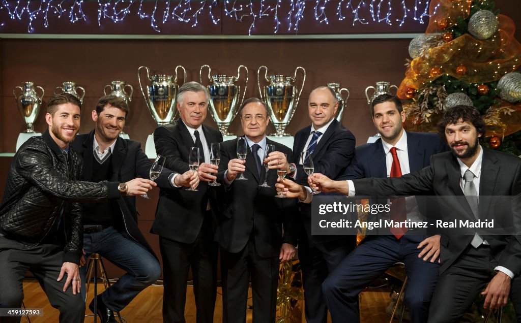 Real Madrid Christmas Portrait Session