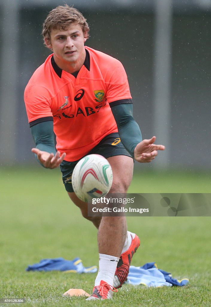 2014 Castle Lager Outgoing Tour: Springboks Training Session