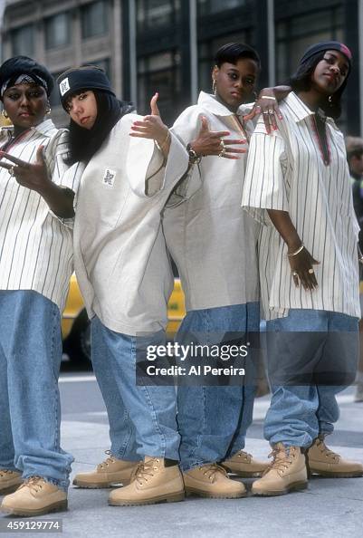 Xscape Rnb R&B group Xscape poses for a portrait in circa 1993 in New York City ...