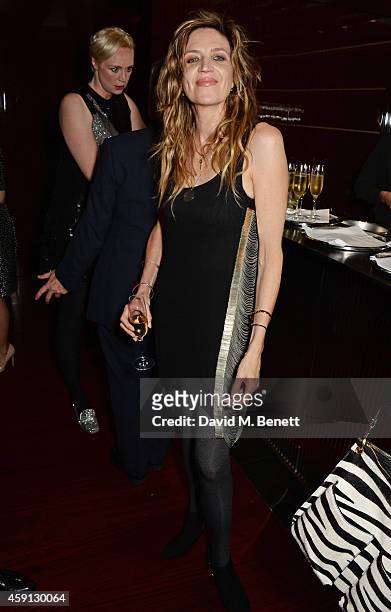 Martha Fiennes attends the Liberatum Cultural Honour for Francis Ford Coppola at The Bulgari Hotel on November 17, 2014 in London, England.