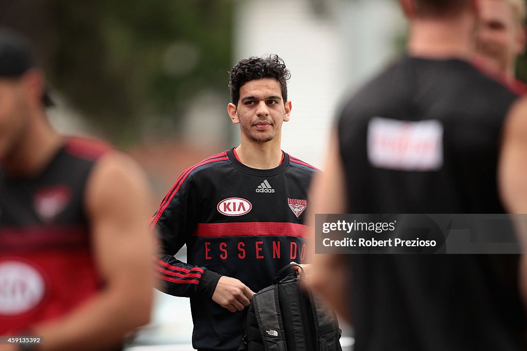 Essendon Bombers Media & Training Session