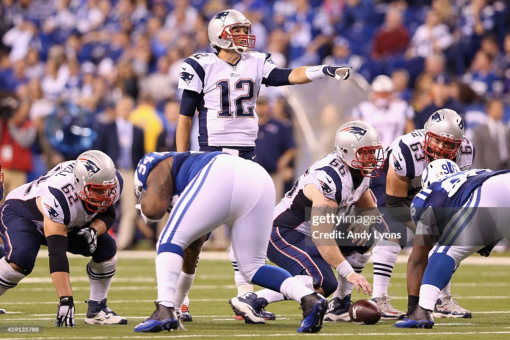 New England Patriots v Indianapolis Colts