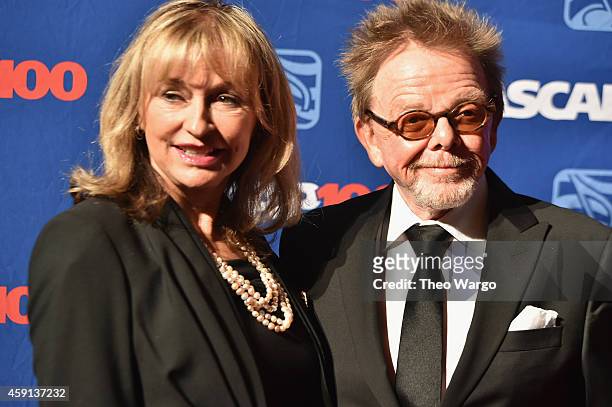 Mariana Williams and Paul Williams attend the ASCAP Centennial Awards at Waldorf Astoria Hotel on November 17, 2014 in New York City.