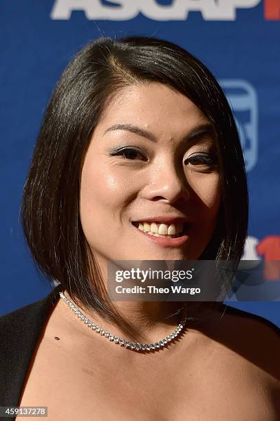 Songwriter Elizabeth Chan attends the ASCAP Centennial Awards at Waldorf Astoria Hotel on November 17, 2014 in New York City.