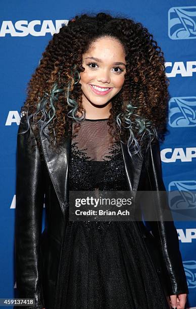 Jadagrace attends the ASCAP Centennial Awards at Waldorf Astoria Hotel on November 17, 2014 in New York City.