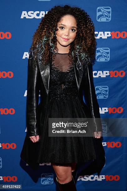 Jadagrace attends the ASCAP Centennial Awards at Waldorf Astoria Hotel on November 17, 2014 in New York City.