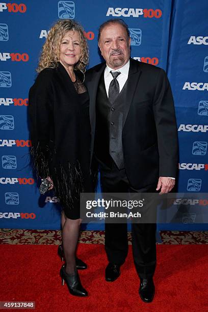 Donna Lewis and Singer-songwriter Felix Cavaliere attends the ASCAP Centennial Awards at Waldorf Astoria Hotel on November 17, 2014 in New York City.