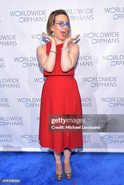 American Figure Skater Sarah Hughes attends the Worldwide Orphans' 10th Annual Gala Hosted by Katie Couric at Cipriani, Wall Street on November 17,...
