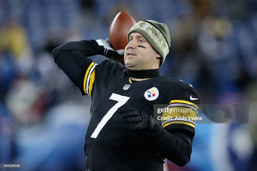 Pittsburgh Steelers v Tennessee Titans