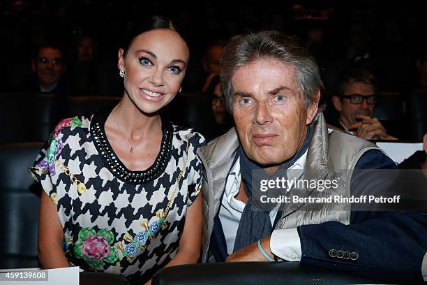 Attend 'Les Heritiers' receives Cinema Award 2014 of Foundation Diane & Lucien Barriere during the premiere of the movie at Publicis Champs Elysees...