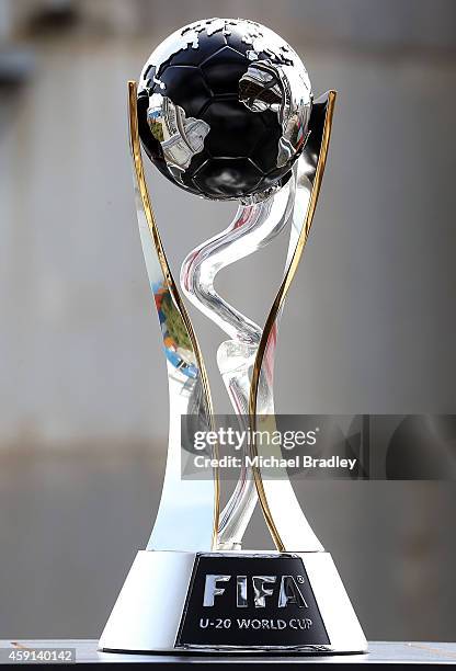 View of the FIFA U20 World Cup at Silo Park on November 18, 2014 in Auckland, New Zealand. The FIFA U20 World Cup is held in Auckland, New Zealand...