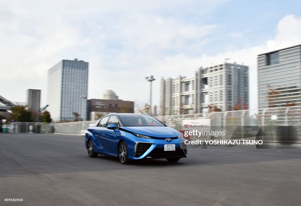 JAPAN-AUTO-TOYOTA-FCV