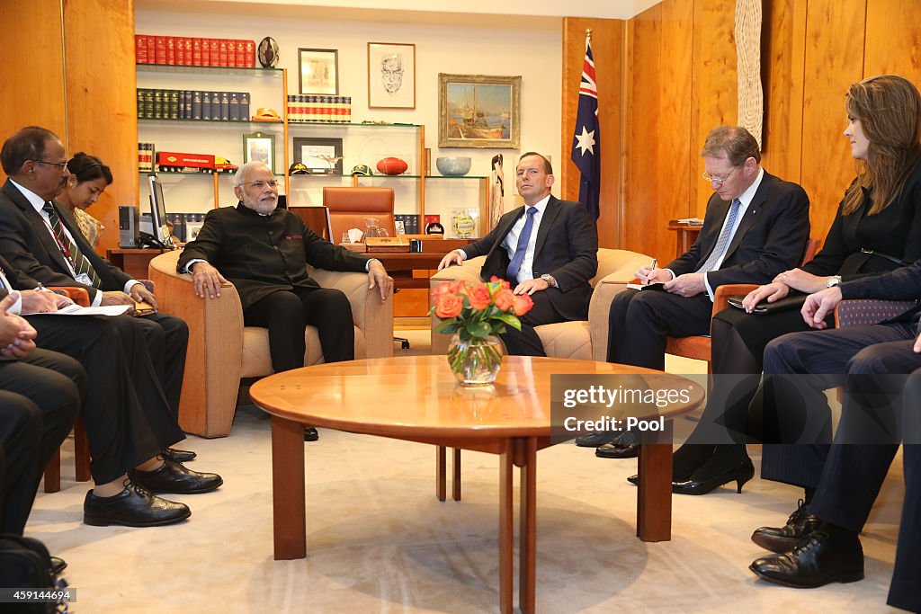 Prime Minister Narendra Modi Holds Meetings In Australia Following G20 Summit