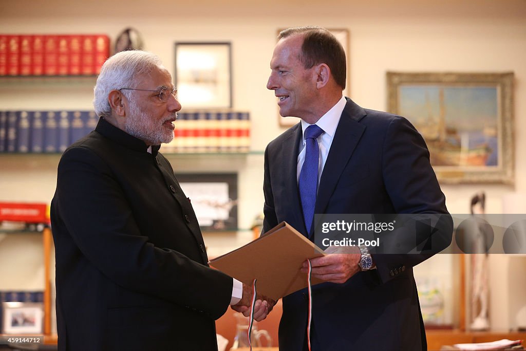 Prime Minister Narendra Modi Holds Meetings In Australia Following G20 Summit