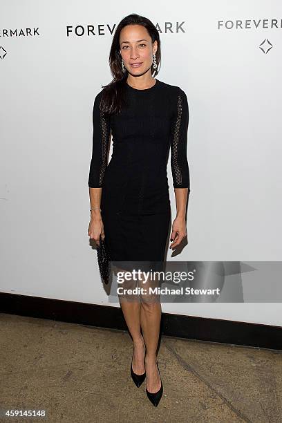 Cristen Barker attends Hold My Hand Forever Exhibition By Forevermark at Highline Studios on November 17, 2014 in New York City.