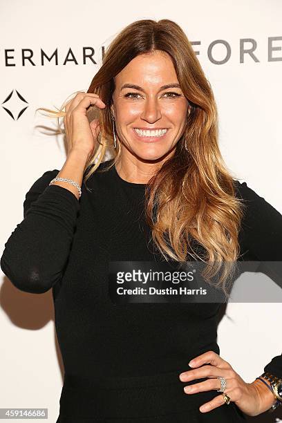 Kelly Bensimon attends Hold My Hand Forever Exhibition By Forevermark at Highline Studios on November 17, 2014 in New York City.