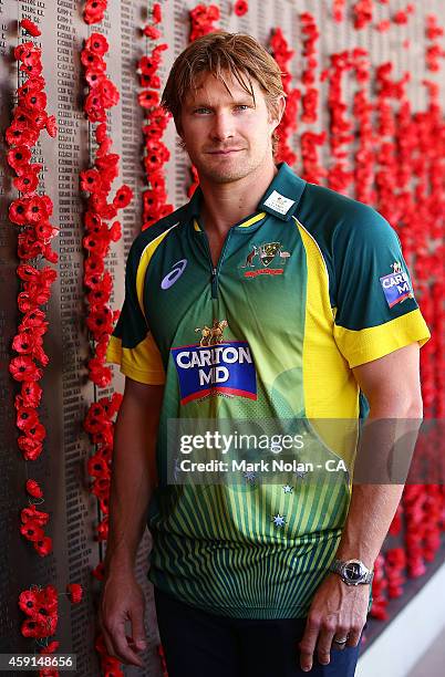 Shane Rees War 54 Australian Cricket Team Visit The Australian War Memorial Stock ...