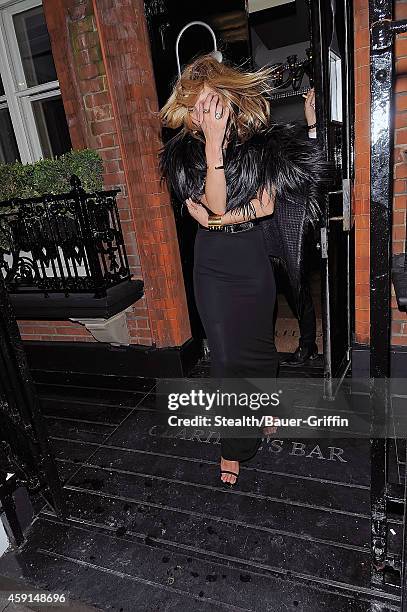 Kate Moss is seen on May 15, 2012 in London, United Kingdom.