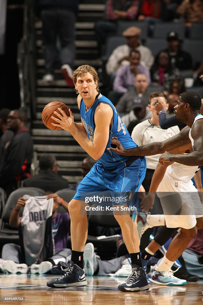 Dallas Mavericks v Charlotte Hornets