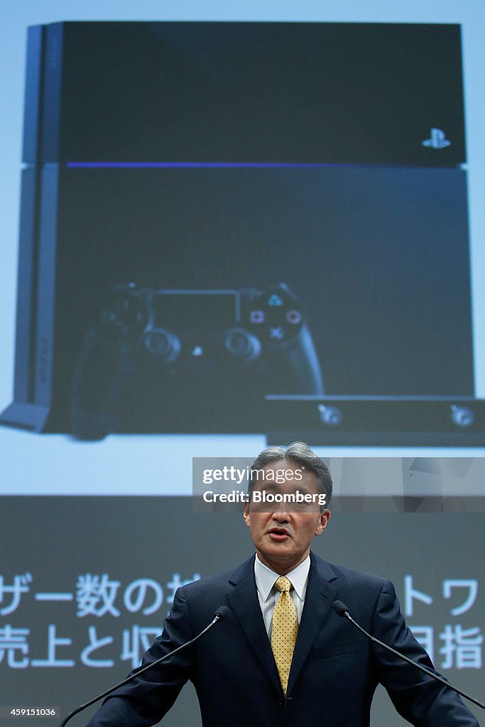 Sony Chief Executive Officer Kazuo Hirai Speaks At Sony IR Day