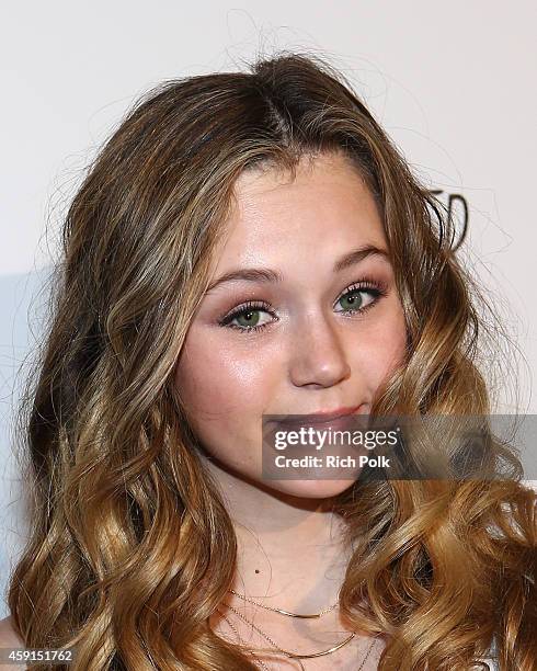 Actress Brec Bassinger arrives for the Los Angeles premiere screening of Amazon Original Series "Gortimer Gibbon's Life On Normal Street" at ArcLight...