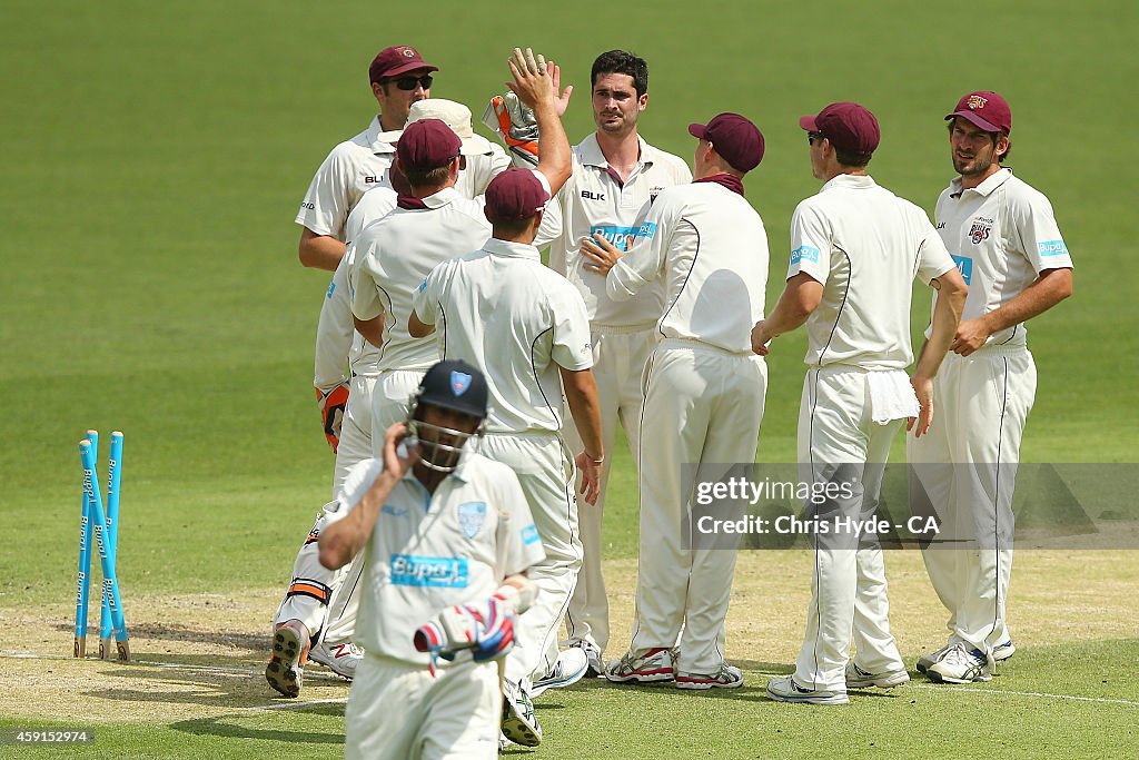 QLD v NSW - Sheffield Shield: Day 3